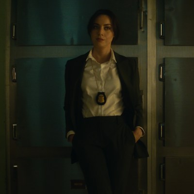 Rio Vidal (Aubrey Plaza) in Marvel Television's AGATHA ALL ALONG, exclusively on Disney+.